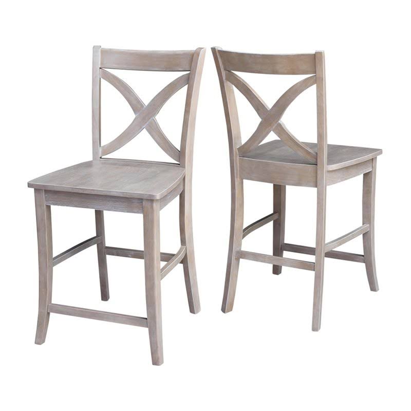 Weathered Gray Counter Stool W684040