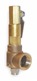 Pop Safety Valve, 3/4In, 500 psi, Bronze I343
