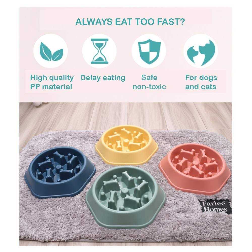 Slow Feeder Non Slip Dog Bowl Y272
