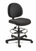 Black Fabric Task Chair W864