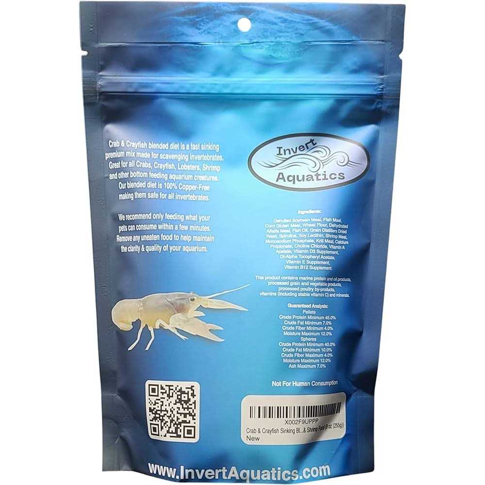 Crab & Crayfish Sinking Diet J1018