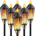 40 Outdoor Waterproof Solar Torch Lights, 6 Pack B60878