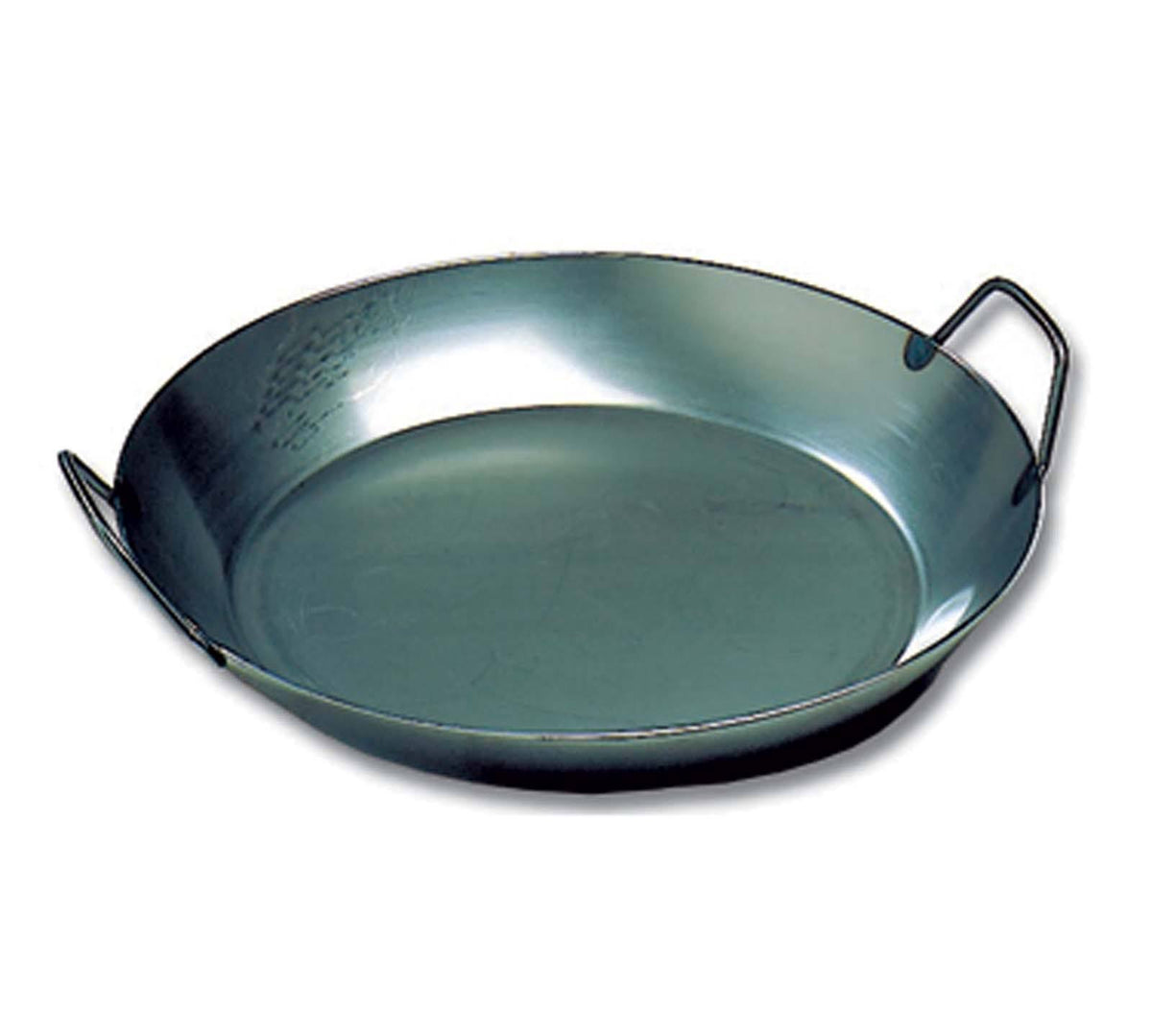 15-3/4" Black Steel Paella Pan B5069