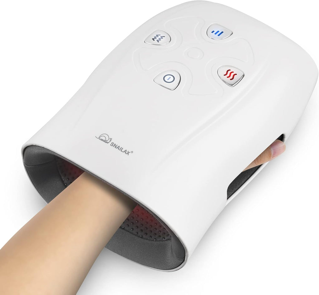 Cordless Electric Hand Massager with Heat, Vibration, Compression R6670