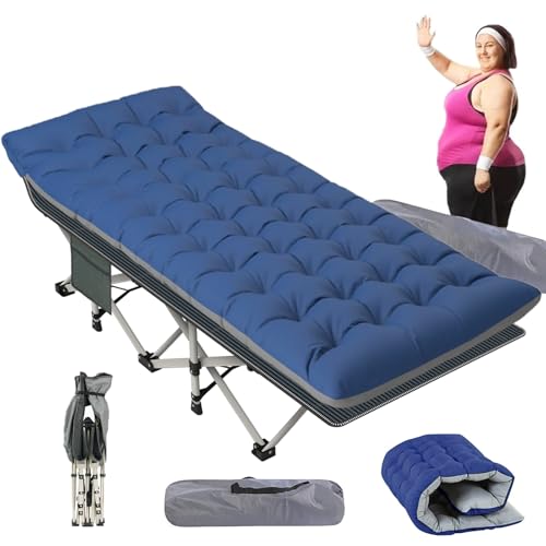 Heavy Duty Folding Cot Bed with Mattress K39725