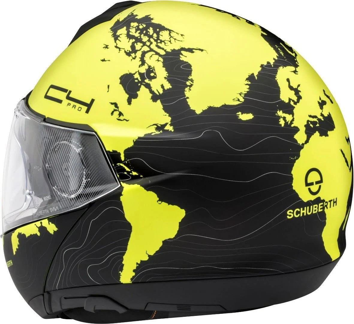 Yellow Motorcycle Helmet U46791