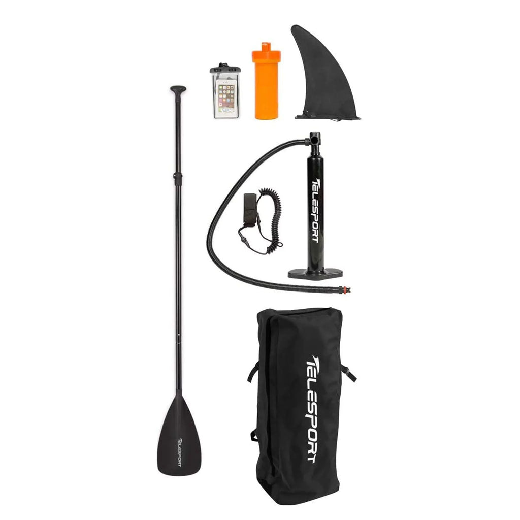Inflatable Paddle Board with Accessories, Blue Y9496