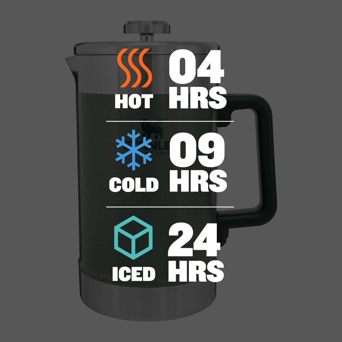 Stainless Steel Coffee French Press 48 oz N266