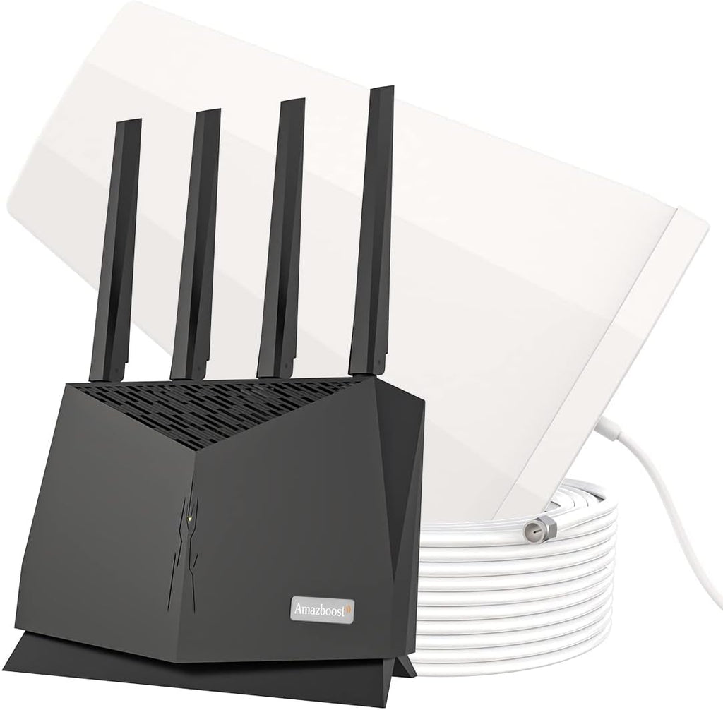 Cell Phone Signal Booster Kit, Up to 5,000 sq ft, 2G/3G/4G/5G LTE A844335
