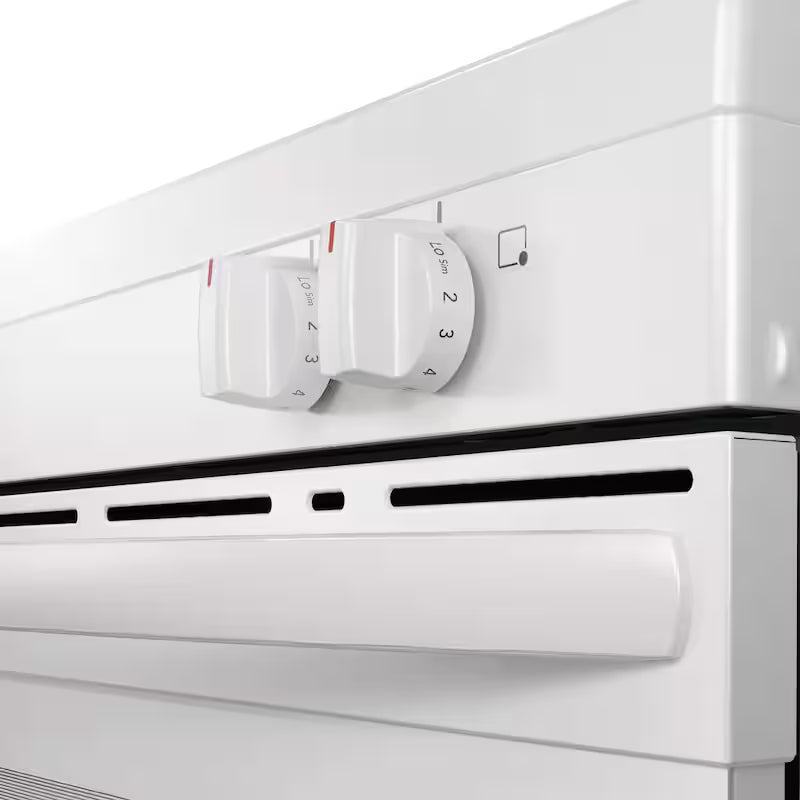 White 5 Element Freestanding Electric Range K9662