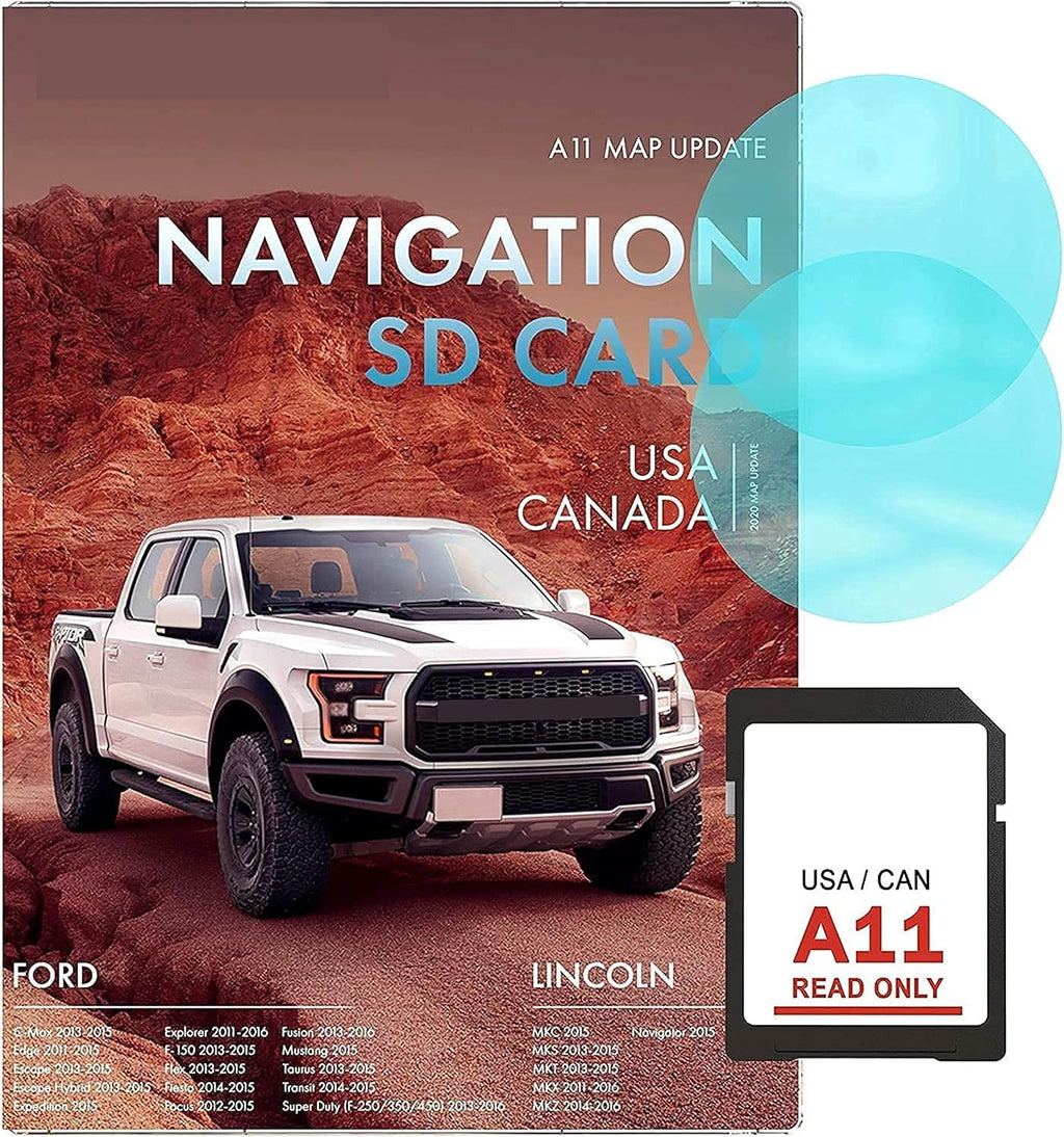 Navigation SD Card Compatible w Ford A11 M898460