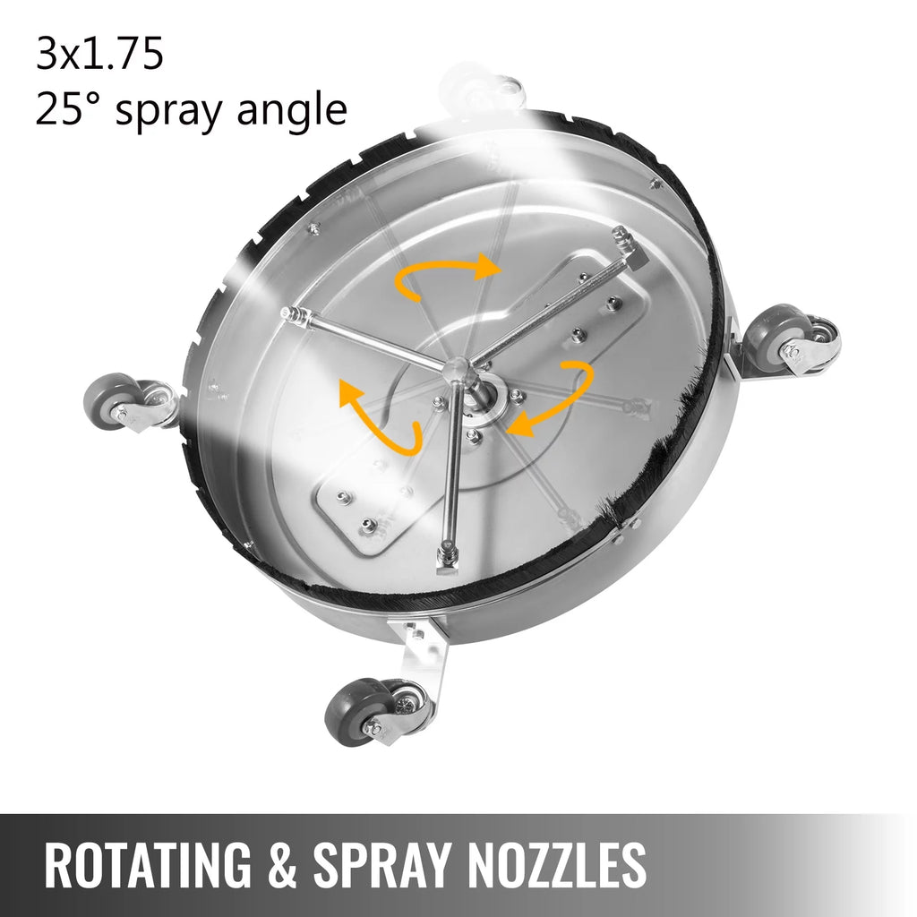 18 inch Flat Surface Cleaner for Pressure Washer W10684