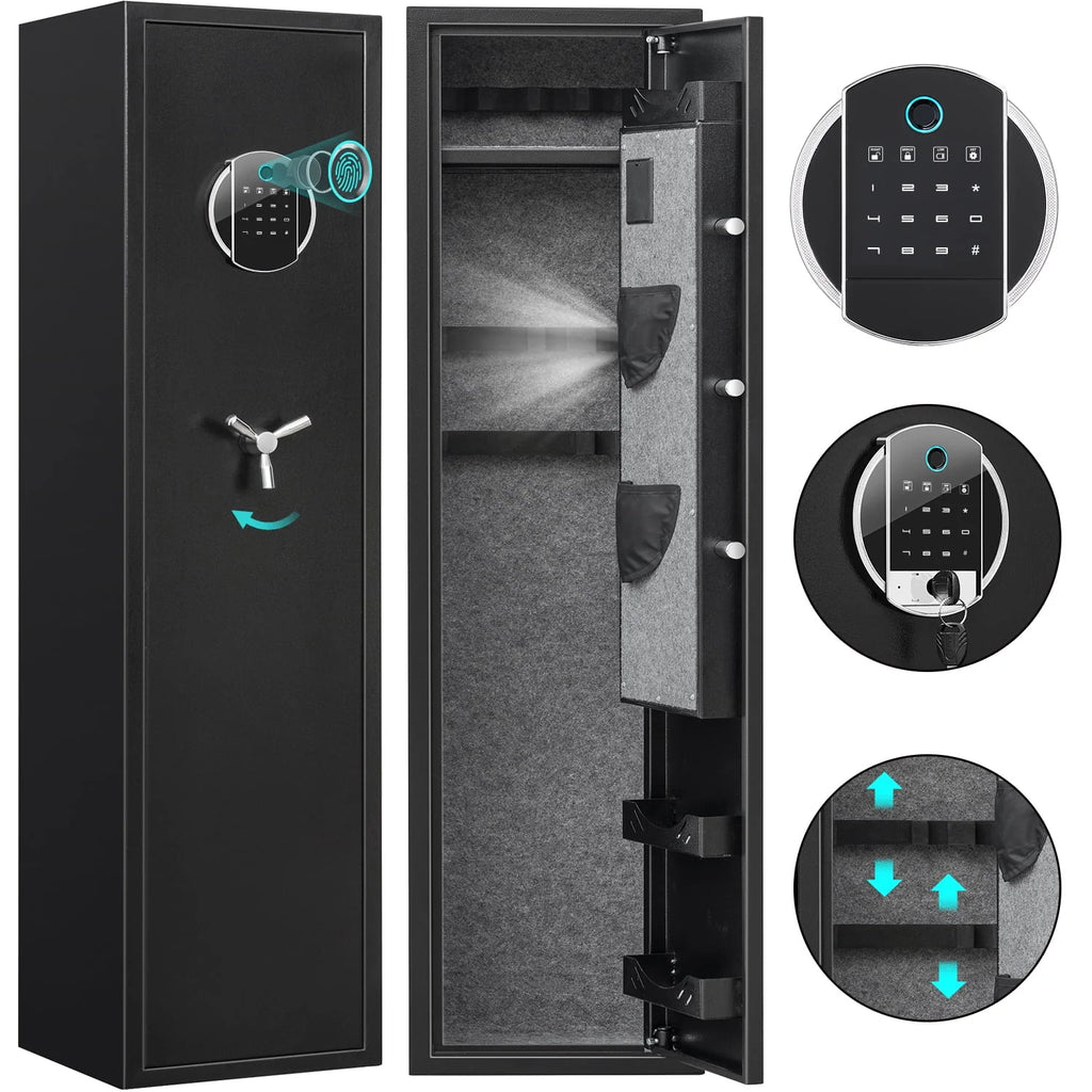 3-5 Long Gun Safe with Backlit Keypad Z4016