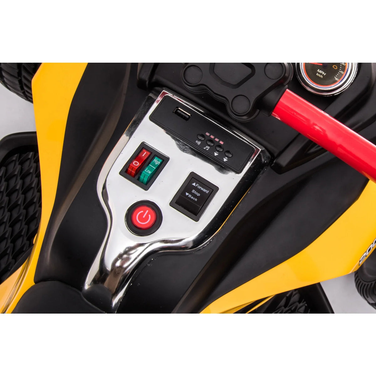Red 3 Wheel Ride on Motorcycle L3296
