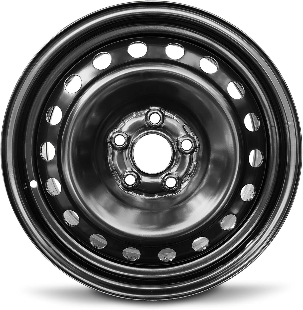 17 Inch 5 Lug Black Steel Rim B84386