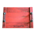 Red Stove Top Cover U8958