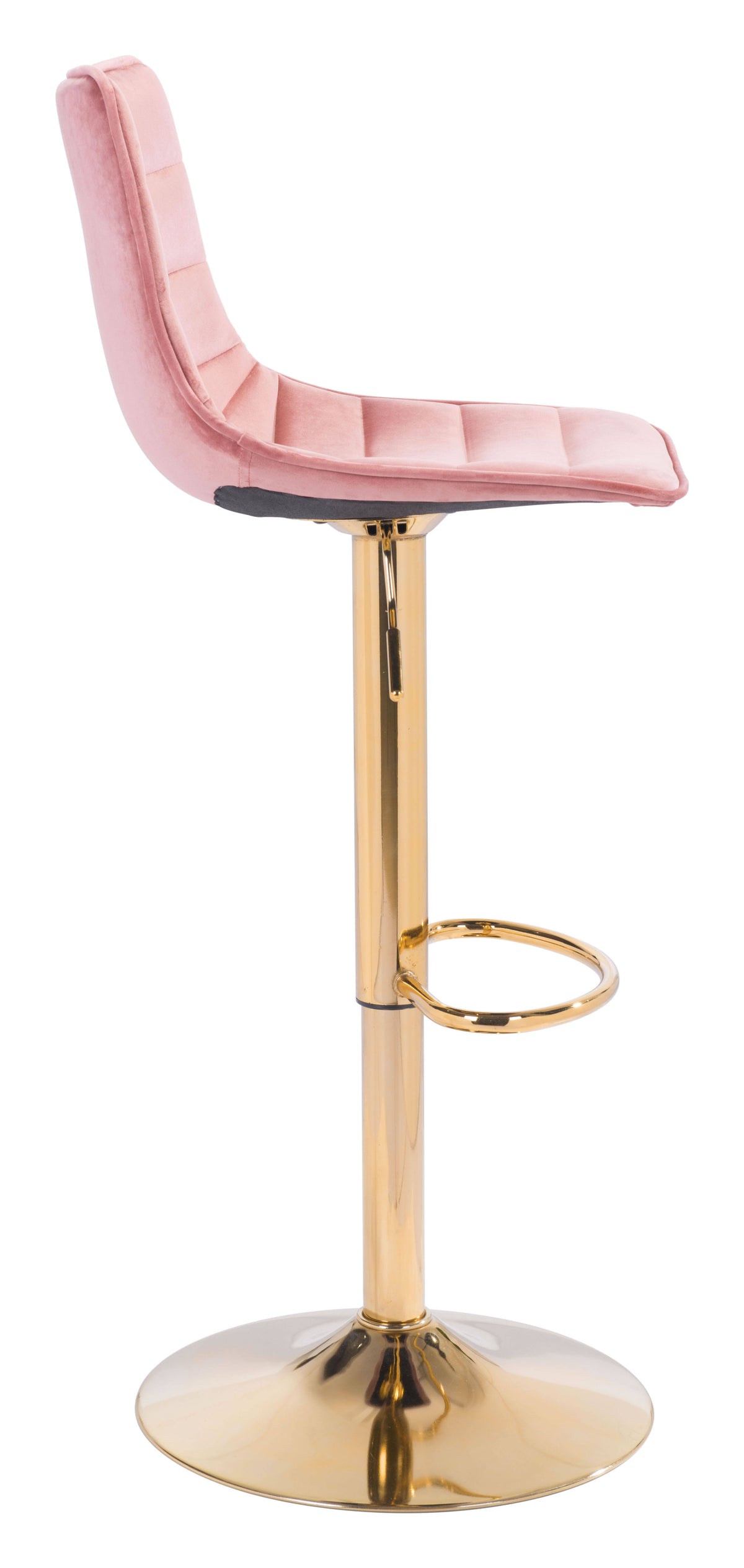 Pink & Gold Bar Chair U361