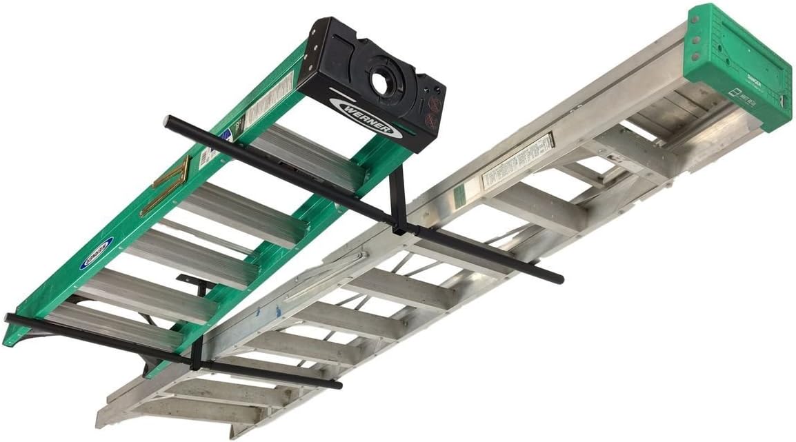 Double Ladder Ceiling Rack Pack of 2 V97547