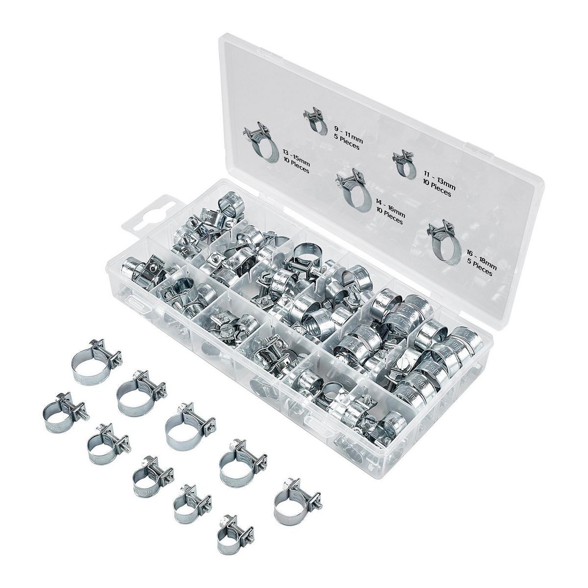 40 Piece Hose Clamp Kit X8794