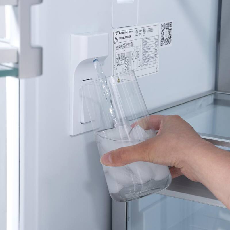 36 in. 3-Door French Door Refrigerator with Ice and Water Dispenser U263