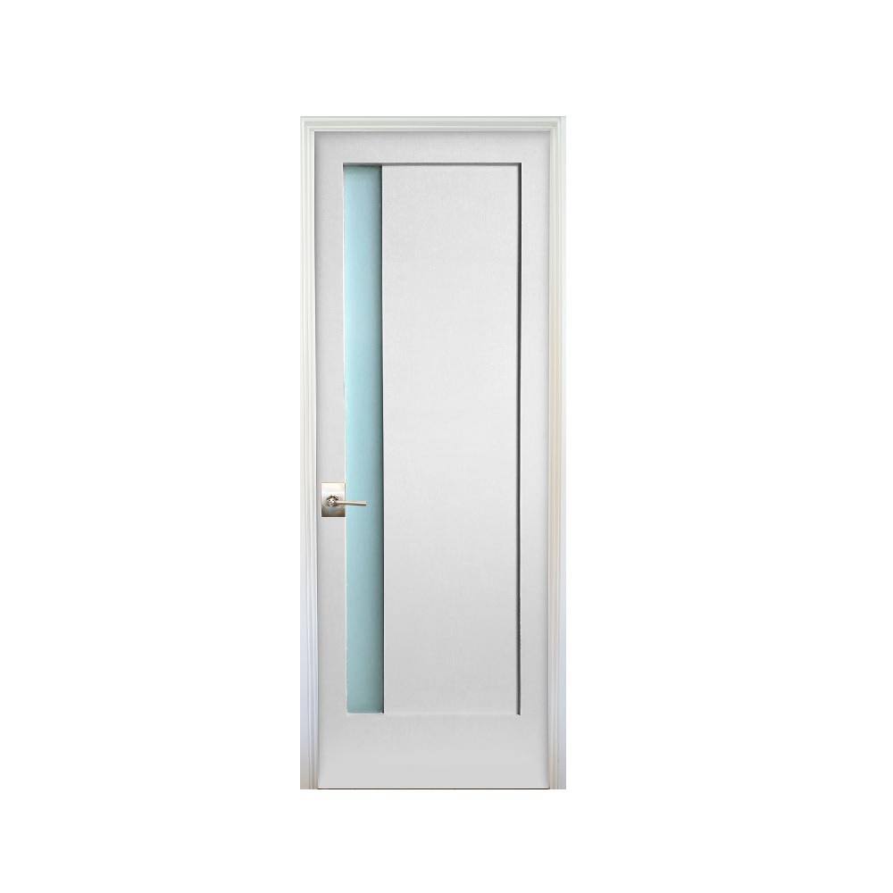 Primed Solid Core MDF Single Prehung Interior Door D891