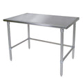 Commercial Stainless Steel Work Table with Crossbar 24 x 48 N23167