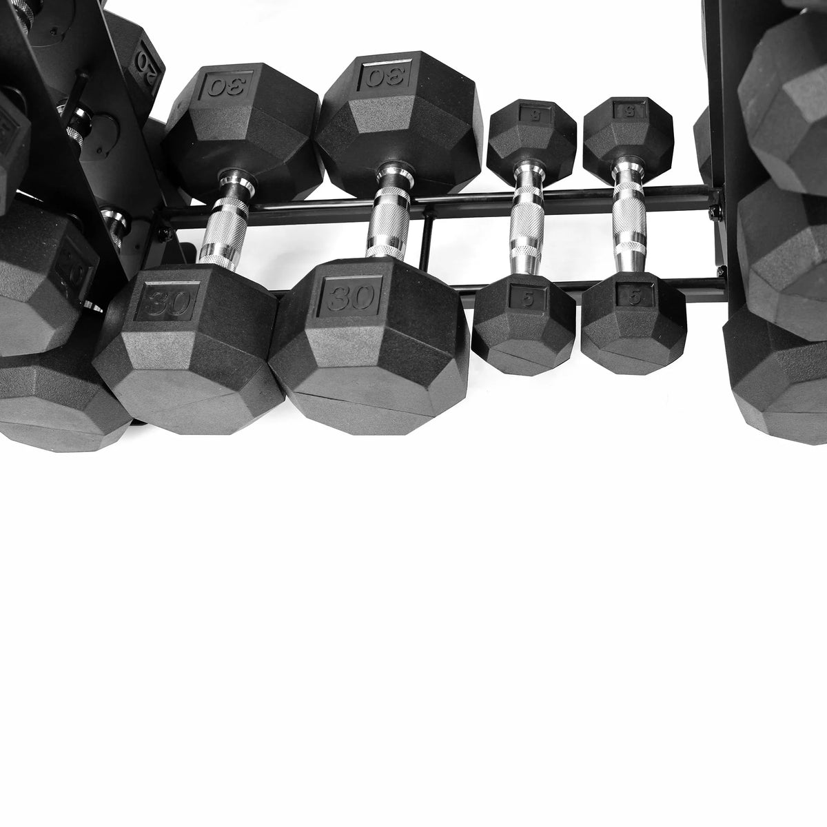 Heavy-duty 2 Tiers Dumbbell Rack N941291