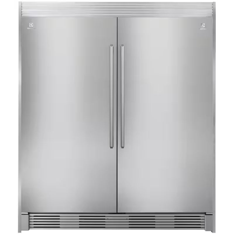 Double Louvered Trim Kit in Stainless Steel W407