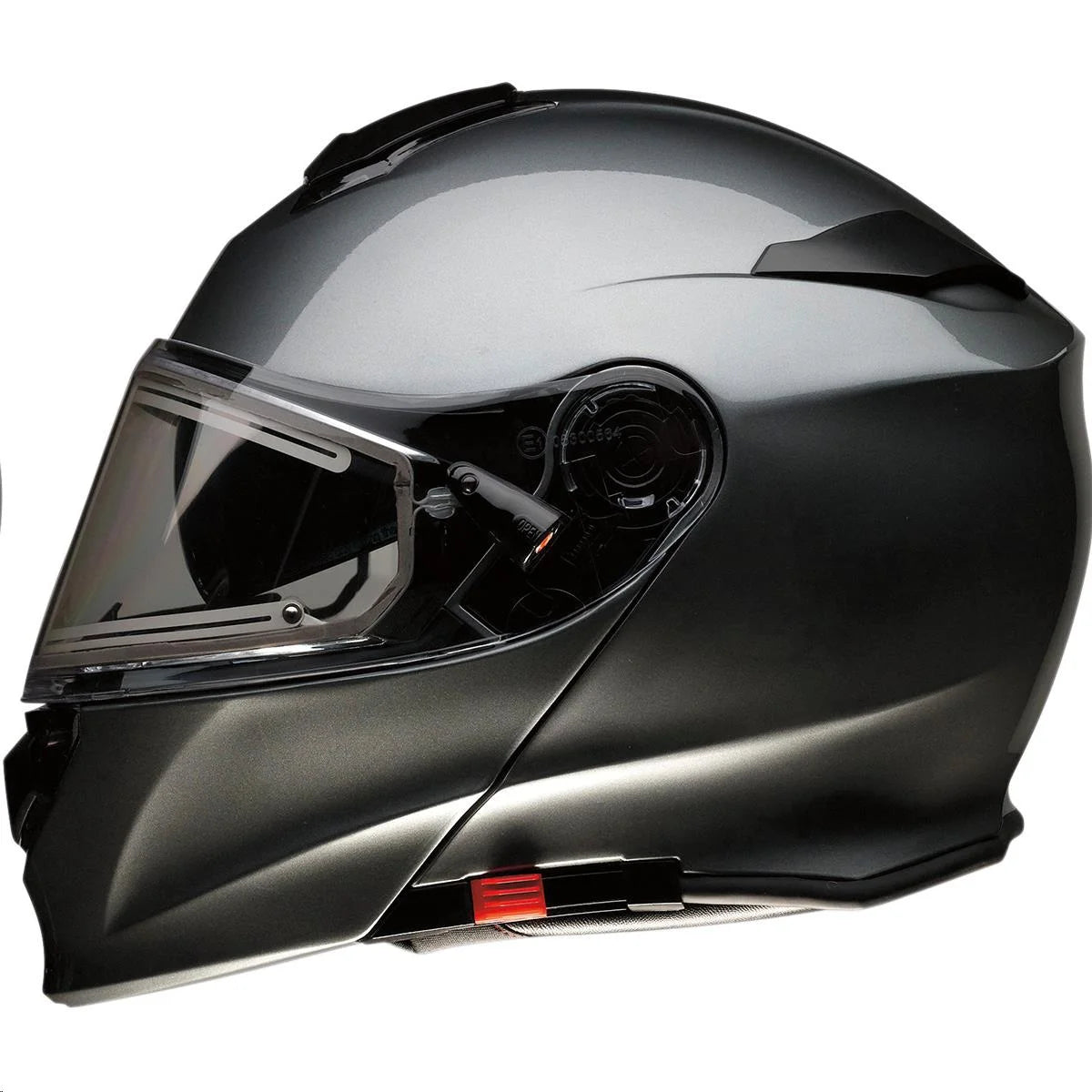 Modular Helmet with Electric Face Shield Dark Silver Small J510895