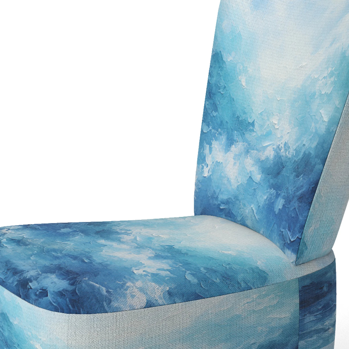 Blue Upholstered Accent Chair Q5103