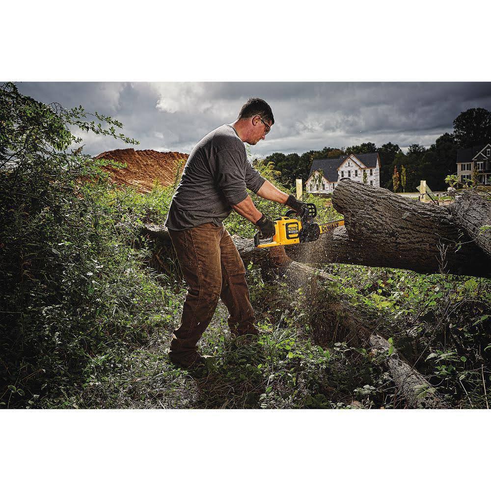 16 in. 60V Max Cordless Brushless Chainsaw with 3.0Ah Battery & Charger with Handheld Blower K515