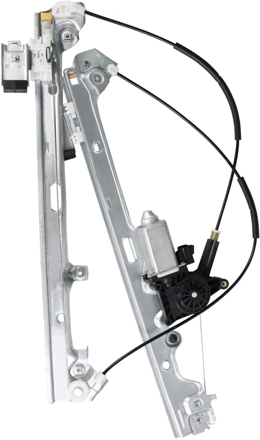 Front Passenger Side Power Window Regulator and Motor Assembly Pack of 2 N4829