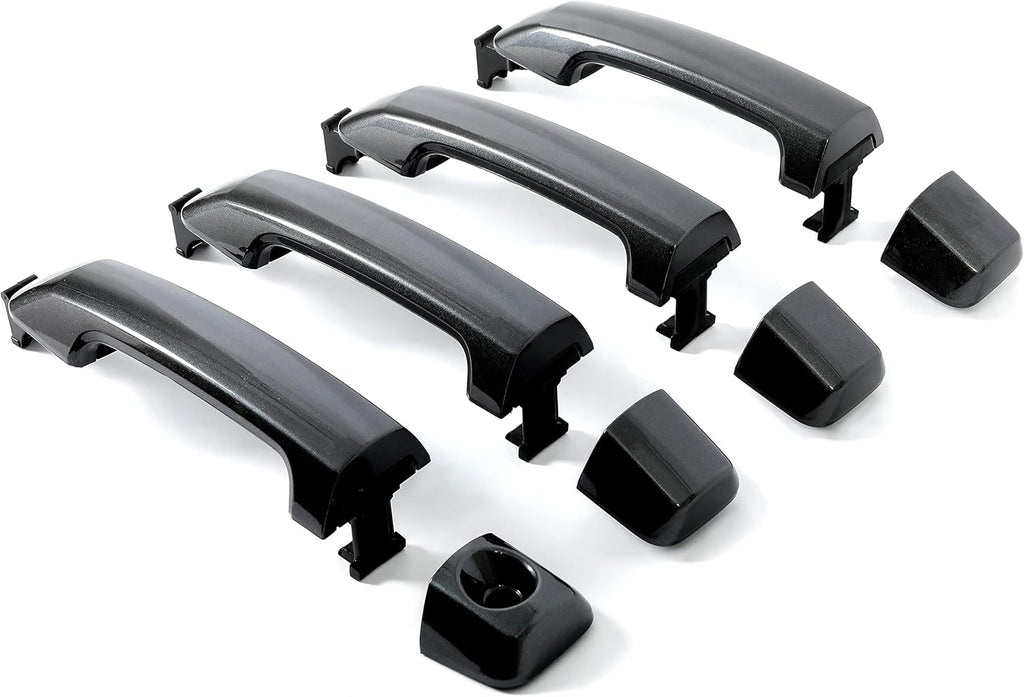 4 Door Handles Kit Black Pack of 2 L674798
