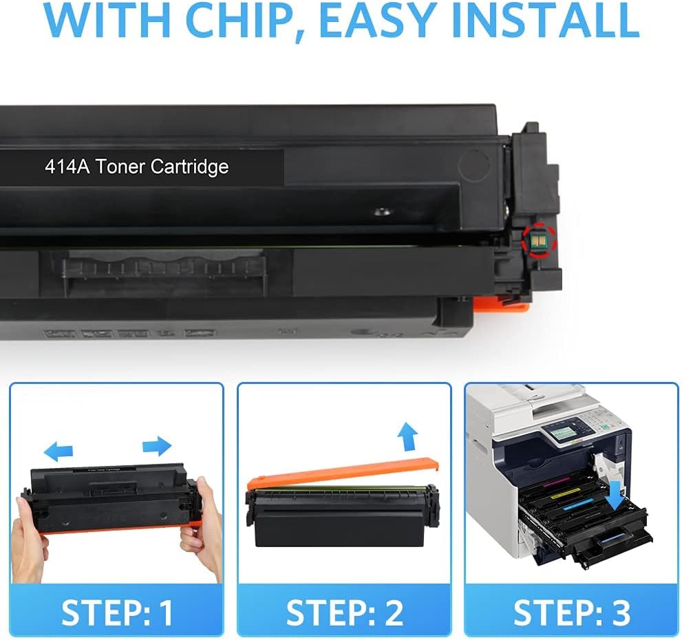 Remanufactured Toner Cartridge 4-Pack KCMY E3970