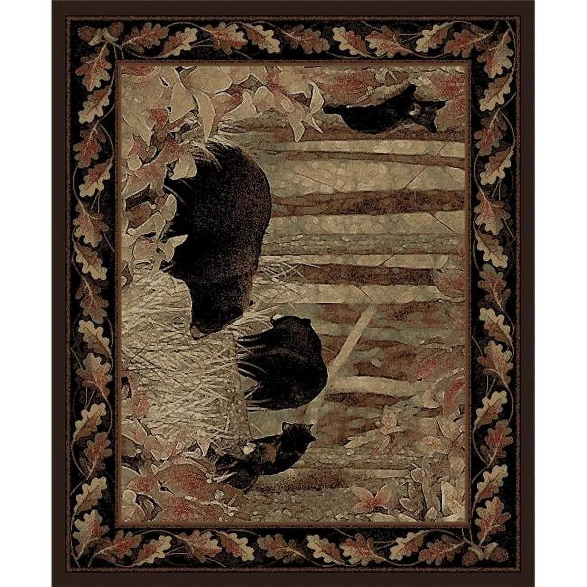 Multi Color 8X10 Area Rug F86194
