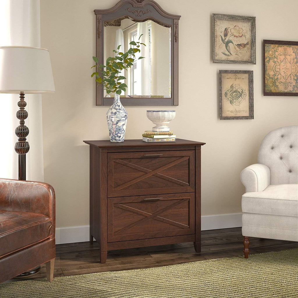 2 Drawer Lateral File Cabinet in Bing Cherry J863