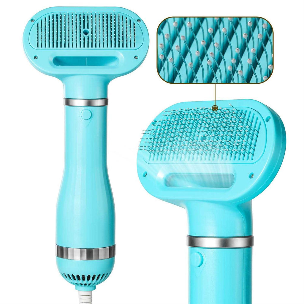 Pet Hair Dryer with Slicker Brush 3 Heat Settings G70799