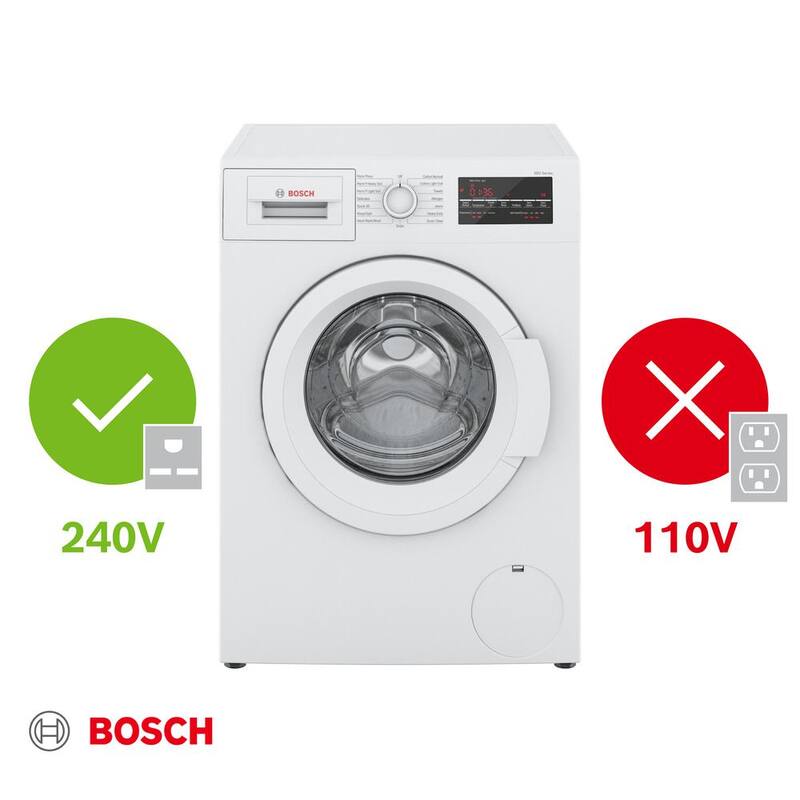 24 in. 2.2 cu. ft. Front Load Washer in White A9174