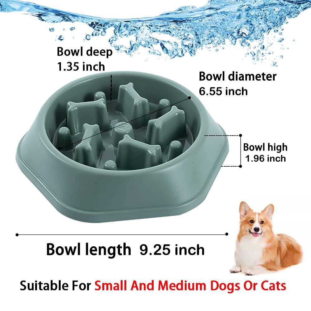 Slow Feeder Non Slip Dog Bowl Y272
