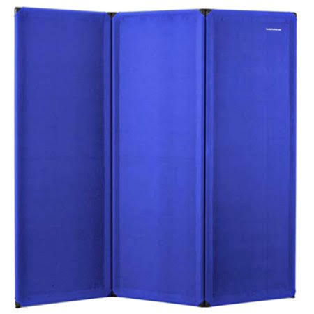 Red Three Panel Room Divider I479