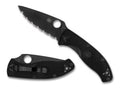 Folding Pocket Knife with Serrated Blade E58525