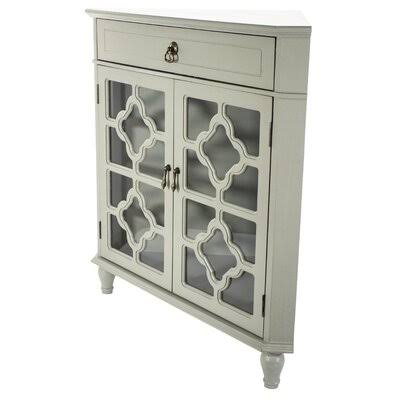 Sage Green 2 Door Accent Cabinet M520950