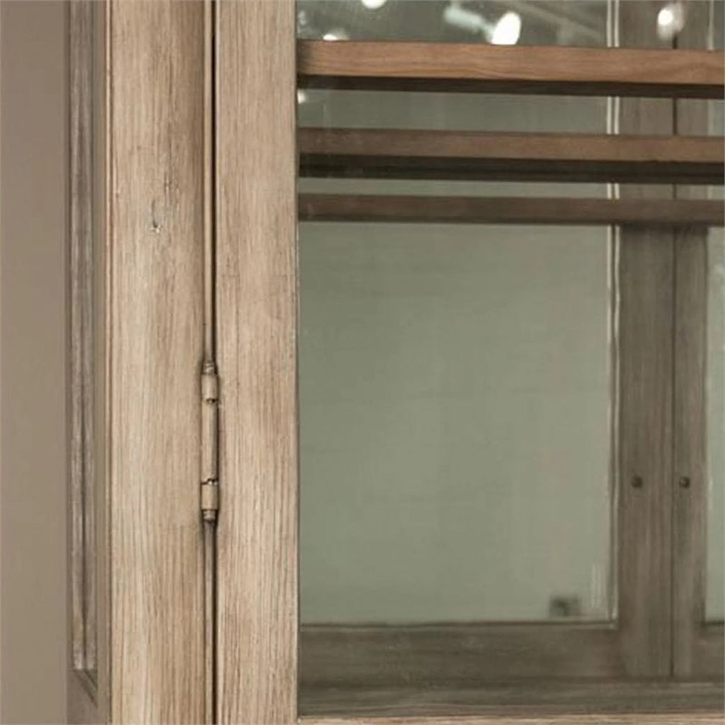 Contemporary 5 Shelf Curio Cabinet P458809