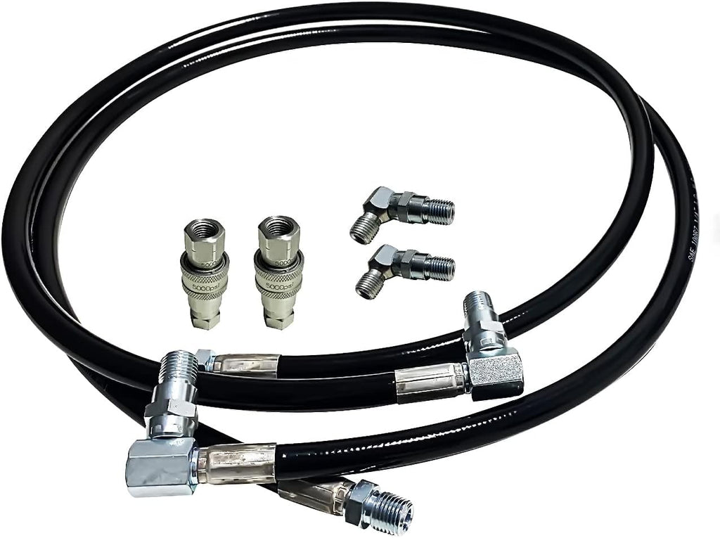 45'' Hydraulic Power Angle Hose & Fittings Kit Pack of 2 Q856680