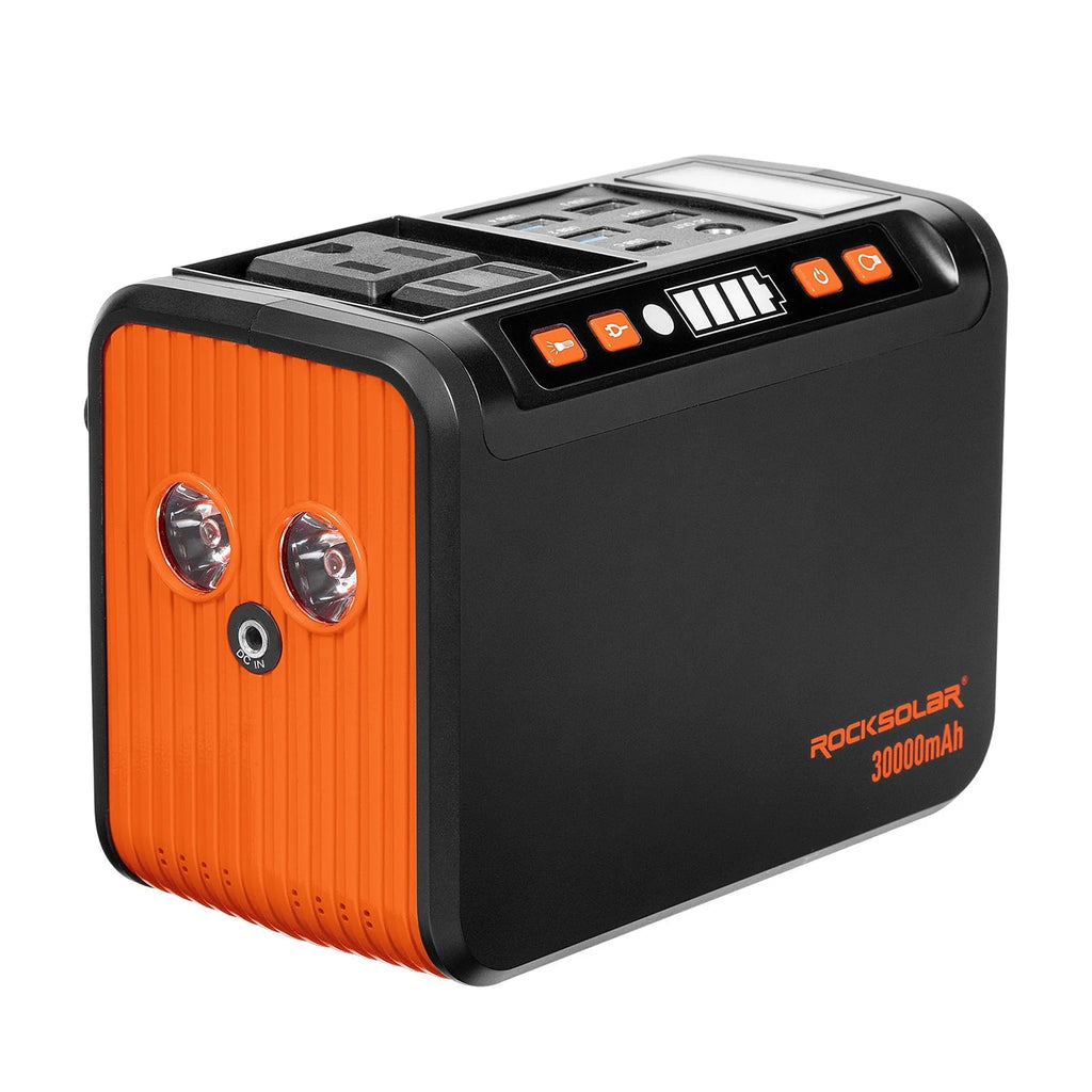 80W Portable Power Station with 30W Foldable Solar Panel S872065