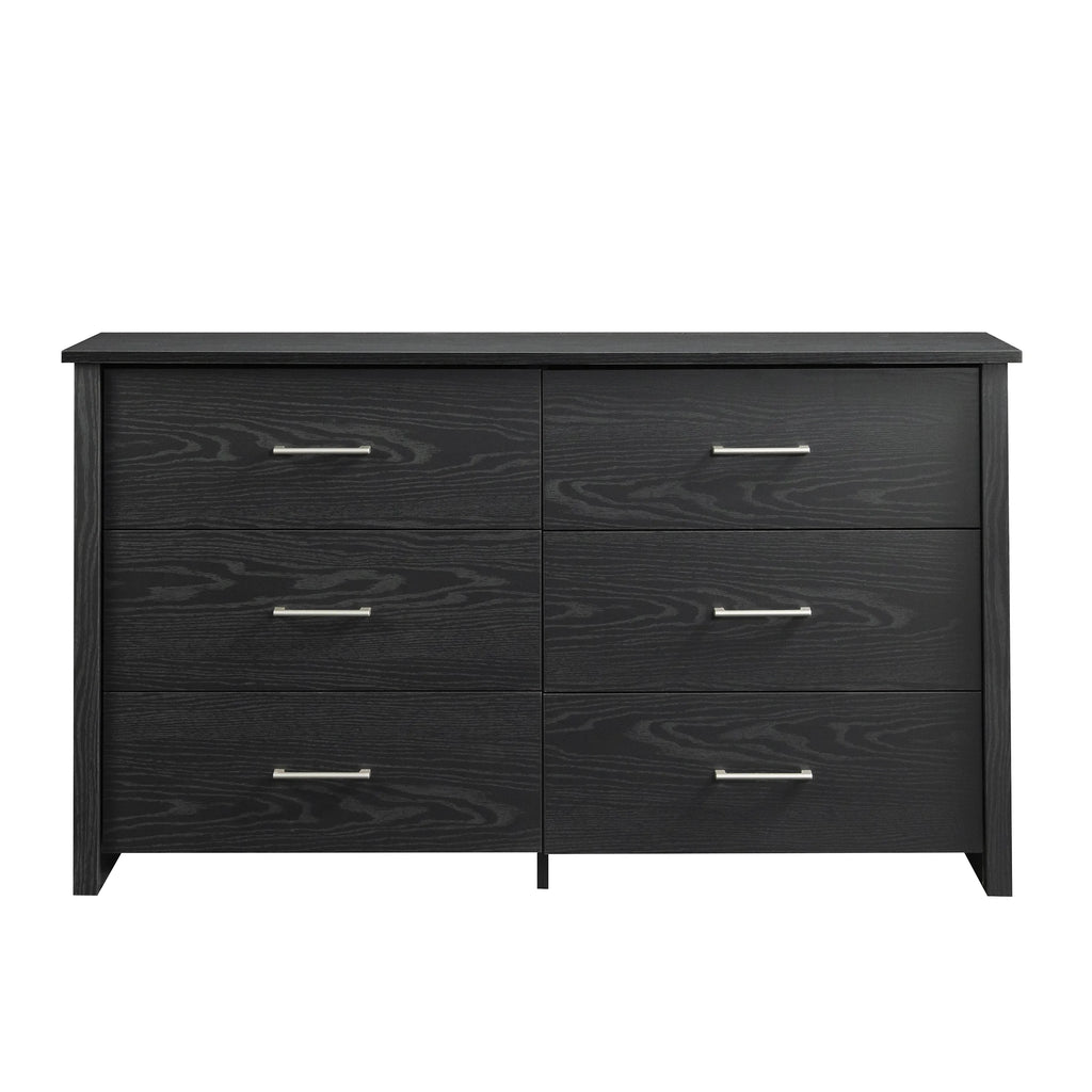 Soft White 6-Drawer Dresser M12541