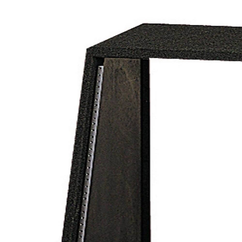 Black Angled Open Back Studio Rack Z201