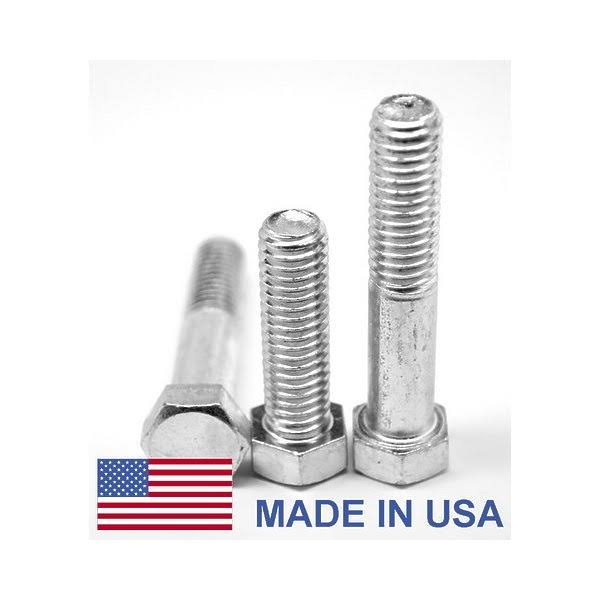 1in 14 x 6 5 in PT Threaded Grade 8 Hex Cap Screw Alloy Steel Black Oxide 5 Piece S165380