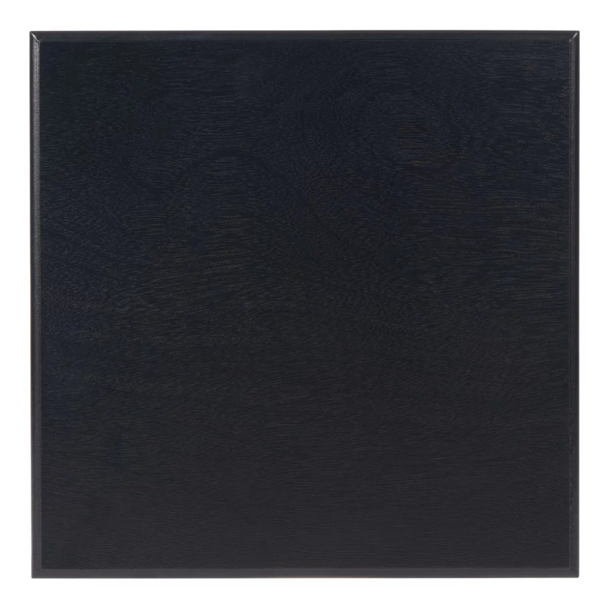 Black Rustic Square Accent Table Z3033