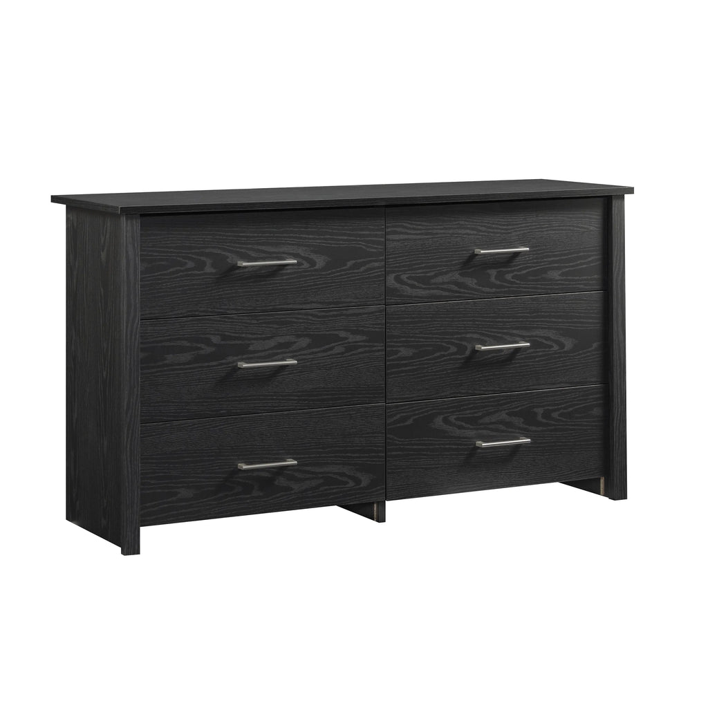 Soft White 6-Drawer Dresser M12541